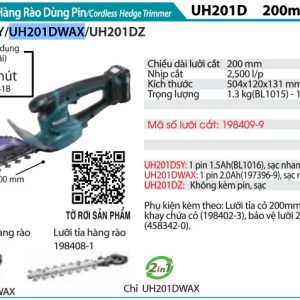 Makita DF002GA201 MÁY KHOAN VÀ VẶN VÍT DÙNG PIN(BL)(40V MA (kèm 02 pin 2.0AH + sạc)