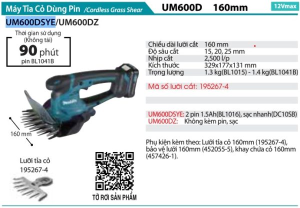 Makita DCX201AS ÁO LÀM ẤM DÀI TAY DÙNG PIN SIZE S VỚI BL1055B(18V/14.4V/12V MAX)