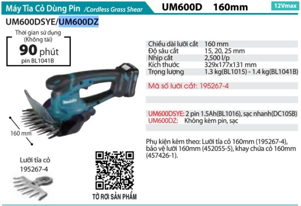 Makita DCX201AS ÁO LÀM ẤM DÀI TAY DÙNG PIN SIZE S VỚI BL1055B(18V/14.4V/12V MAX)