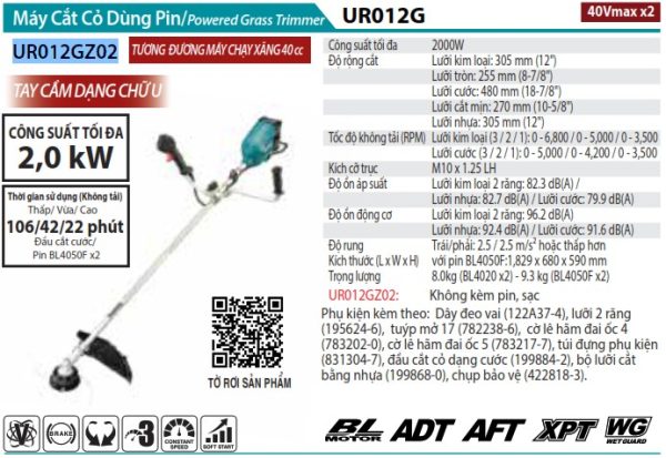 Makita DCL284FZW MÁY HÚT BỤI DÙNG PIN(BL)(18V)