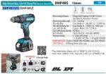 Makita DHP485SFE MÁY KHOAN BÚA, VẶN VÍT DÙNG PIN(BL)(18V) (kèm 02 pin 3.0 + sạc)