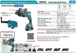 Makita DHR182Z MÁY KHOAN BÊ TÔNG 3 CHỨC NĂNG DÙNG PIN (không kèm pin sạc)