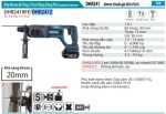 Makita DHR241Z MÁY KHOAN BÊ TÔNG 3 CHỨC NĂNG DÙNG PIN (không kèm pin sạc)