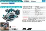 Makita DHS680Z MÁY CƯA ĐĨA DÙNG PIN(165MM/BL)(18V) (không kèm pin sạc)