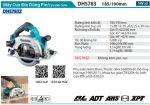 Makita DHS783Z MÁY CƯA ĐĨA DÙNG PIN(185MM/AWS/BL) (không kèm pin sạc)