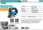 Makita DJV182Z MÁY CƯA LỌNG DÙNG PIN(BL)(18V) (không kèm pin sạc)