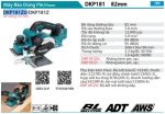 Makita DKP181Z MÁY BÀO DÙNG PIN(AWS/BL)(18V) (không kèm pin sạc)