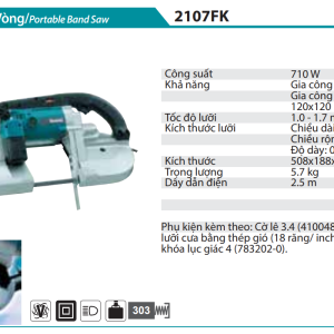 Makita 2107FK MÁY CƯA VÒNG(120MMX120MM)