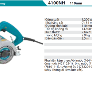 Makita 4100NH MÁY CẮT ĐÁ/GẠCH(110MM)