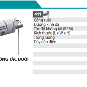 Makita 9500NB MÁY MÀI GÓC(100MM/570W/CÔNG TẮC ĐUÔI)