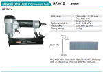 Makita AF301Z MÁY BẮN ĐINH DÙNG HƠI