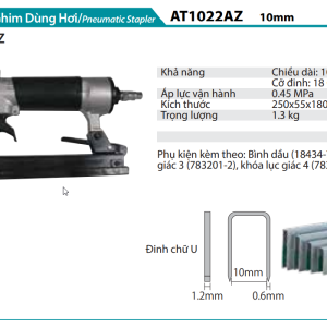 Makita AT1022AZ MÁY BẮN GHIM DÙNG HƠI