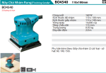 Makita BO4540 MÁY CHÀ NHÁM RUNG