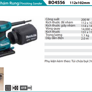 Makita BO4556 MÁY CHÀ NHÁM RUNG