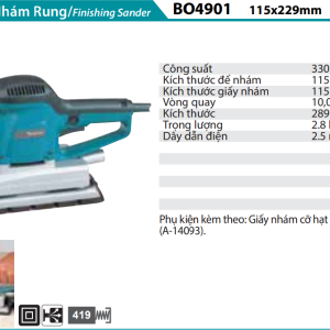 Makita BO4901 MÁY CHÀ NHÁM RUNG