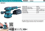 Makita BO5041 MÁY CHÀ NHÁM QUỸ ĐẠO