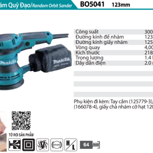 Makita BO5041 MÁY CHÀ NHÁM QUỸ ĐẠO