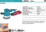 Makita BO6030 MÁY CHÀ NHÁM QUỸ ĐẠO