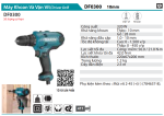 Makita DF0300 MÁY KHOAN VÀ VẶN VÍT(10MM)