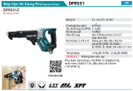 Makita DFR551Z MÁY VẶN VÍT CUỘN DÙNG PIN(18V) (không kèm pin sạc)