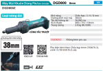 Makita DGD800Z MÁY MÀI KHUÔN DÙNG PIN(8MM)(18V) (không kèm pin sạc)