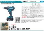 Makita DHP482Z MÁY KHOAN BÚA, VẶN VÍT DÙNG PIN(18V) (không kèm pin sạc)