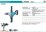 Makita DS5000 MÁY KHOAN(16MM)