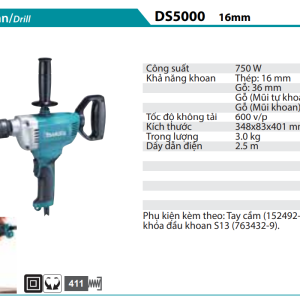 Makita DS5000 MÁY KHOAN(16MM)