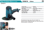 Makita GV6010 MÁY CHÀ NHÁM ĐĨA(150MM)