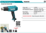 Makita HG6030 MÁY THỔI NÓNG(1800W)