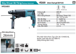 Makita HR2600 MÁY KHOAN BÊ TÔNG