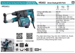 Makita HR2652 MÁY KHOAN BÊ TÔNG 3 CHỨC NĂNG