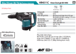 Makita HR4511C MÁY KHOAN BÊ TÔNG