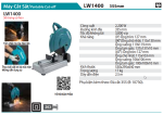 Makita LW1400 MÁY CẮT SẮT(355MM)