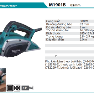 Makita M1901B MÁY BÀO(82MM)