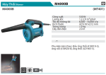 Makita M4000B MÁY THỔI