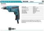 Makita M6500B MÁY KHOAN TỐC ĐỘ CAO(6.5MM)