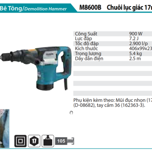 Makita M8600B MÁY ĐỤC BÊ TÔNG