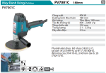 Makita PV7001C MÁY ĐÁNH BÓNG(180MM)