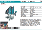 Makita RP1801 MÁY PHAY(12,7MM/1/2'')