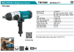 Makita TW1000 MÁY SIẾT BU LÔNG(25.4MM)