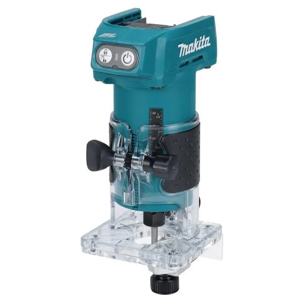 Makita DRT52Z MÁY ĐÁNH CẠNH DÙNG PIN (6.35MM/1/4″, 9.5MM/3/8″/BL)(18V)