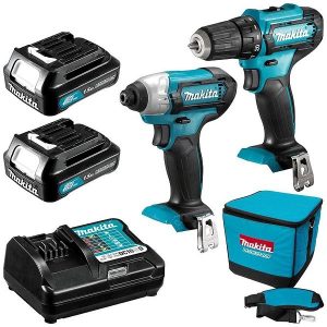 Makita CLX225SX1 BỘ SẢN PHẨM(DF333D+TM30D+BL1016*2+DC10SB)