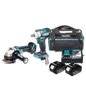 Makita DLX2189T BỘ SẢN PHẨM(DDF484+DTD153+BL1850B*2)